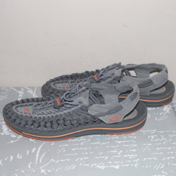 Keens Uneek Sneaker Sandals Woven Cord Water Shoes Hiking Outdoor Mens 12 - Picture 3 of 8